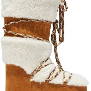 LAB69 Icon Cream Shearling Boots